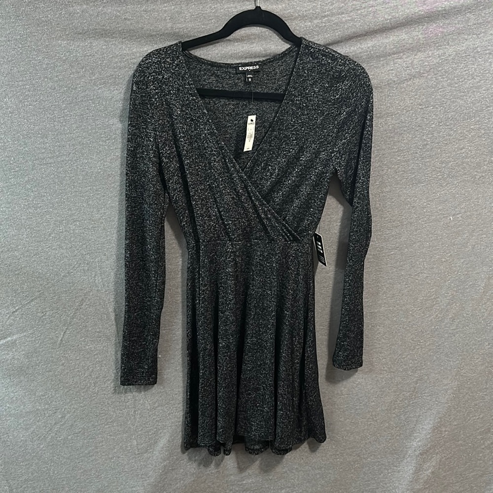 NEW WITH TAGS gray express dress XS